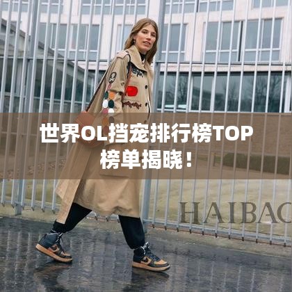 世界OL擋寵排行榜TOP榜單揭曉！