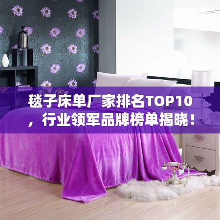 毯子床單廠家排名TOP10，行業(yè)領(lǐng)軍品牌榜單揭曉！