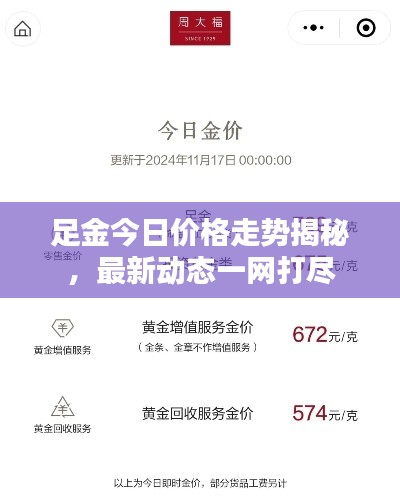 足金今日價格走勢揭秘，最新動態(tài)一網(wǎng)打盡