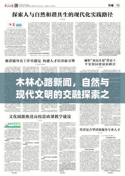 木林心路新聞，自然與現(xiàn)代文明的交融探索之路