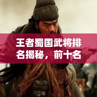 王者蜀國武將排名揭秘，前十名將榜單！