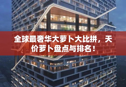全球最奢華大蘿卜大比拼，天價(jià)蘿卜盤點(diǎn)與排名！