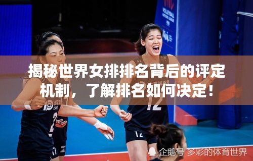 揭秘世界女排排名背后的評定機制，了解排名如何決定！