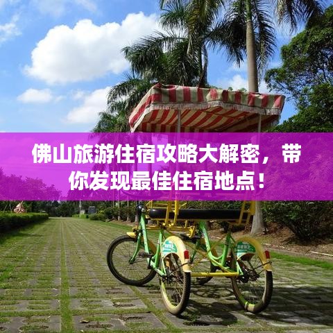 佛山旅游住宿攻略大解密，帶你發(fā)現(xiàn)最佳住宿地點(diǎn)！