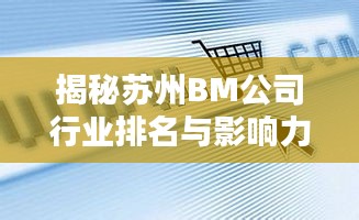 揭秘蘇州BM公司行業(yè)排名與影響力，引領(lǐng)潮流的企業(yè)巨頭
