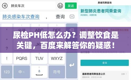 尿檢PH低怎么辦？調(diào)整飲食是關(guān)鍵，百度來解答你的疑惑！