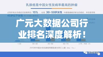 廣元大數(shù)據(jù)公司行業(yè)排名深度解析！