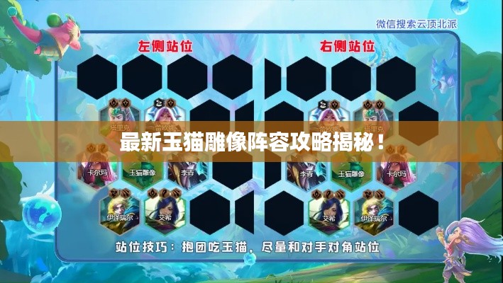 最新玉貓雕像陣容攻略揭秘！