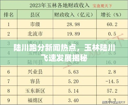 陸川跑分新聞熱點，玉林陸川飛速發(fā)展揭秘