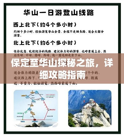 保定至華山探秘之旅，詳細(xì)攻略指南