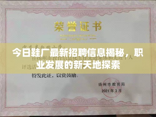今日鞋廠最新招聘信息揭秘，職業(yè)發(fā)展的新天地探索